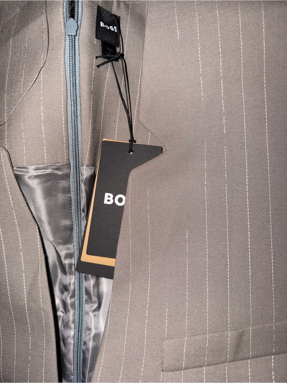 BOSS by Hugo Boss Davee T-Shirt Oversized Blazer Dress - NWT - size US 6, IT 42 - Picture 9 of 9